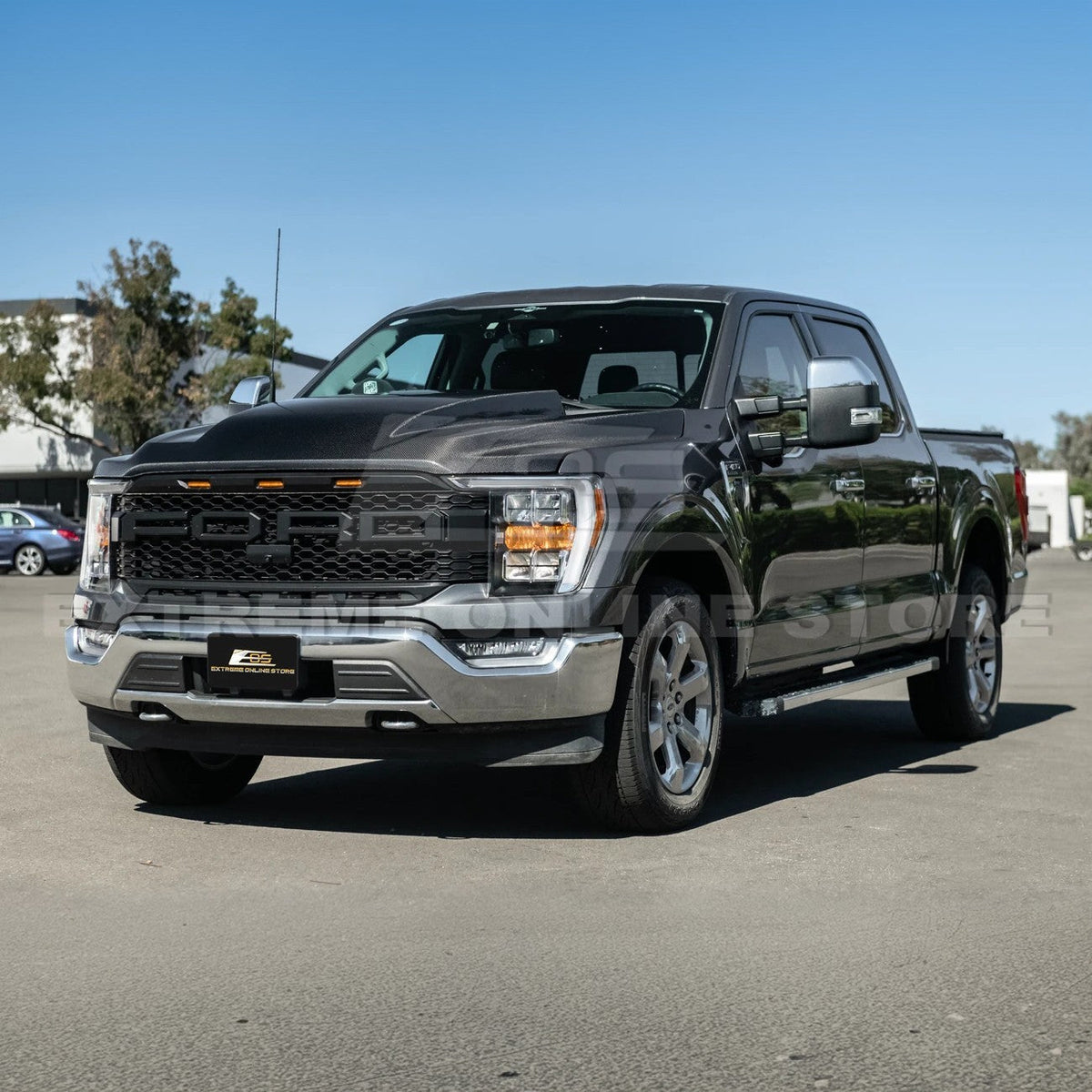 2021-Up Ford F-150 | EOS Performance Front Bumper Cowl Hood Cover image 4