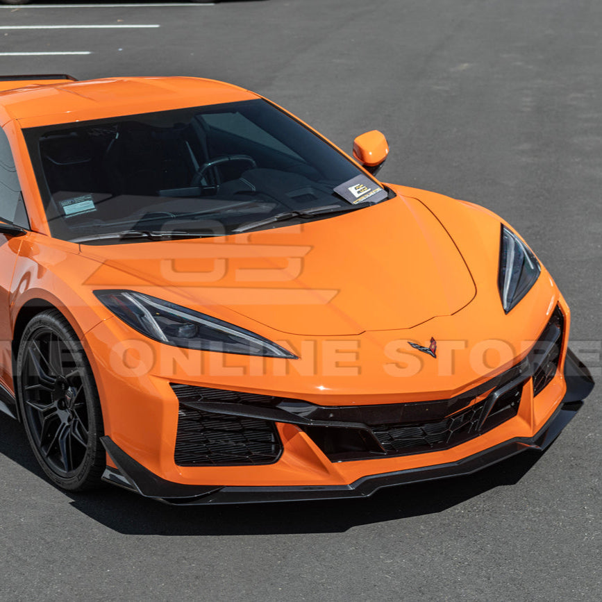 Corvette C8 Z06 / E-Ray DRY CARBON FIBER Front Splitter [Z07 Package] image 33