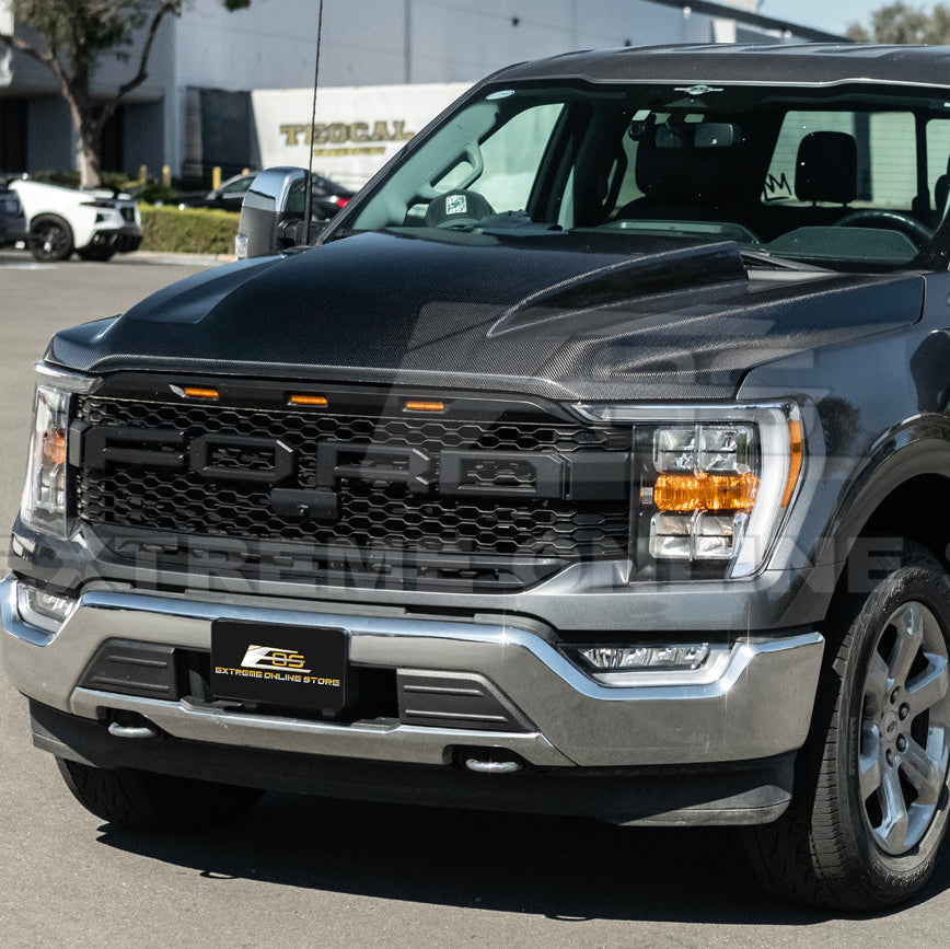 2021-Up Ford F-150 | EOS Performance Front Bumper Cowl Hood Cover image 5