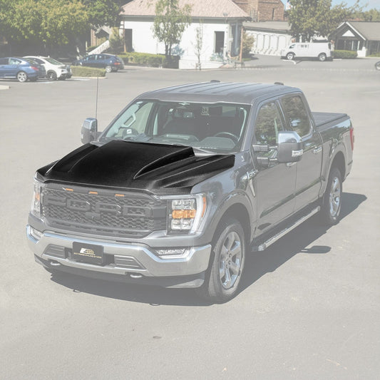 2021-Up Ford F-150 | EOS Performance Front Bumper Cowl Hood Cover image 1