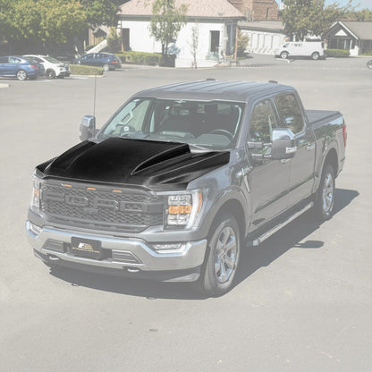 2021-Up Ford F-150 | EOS Performance Front Bumper Cowl Hood Cover image 3