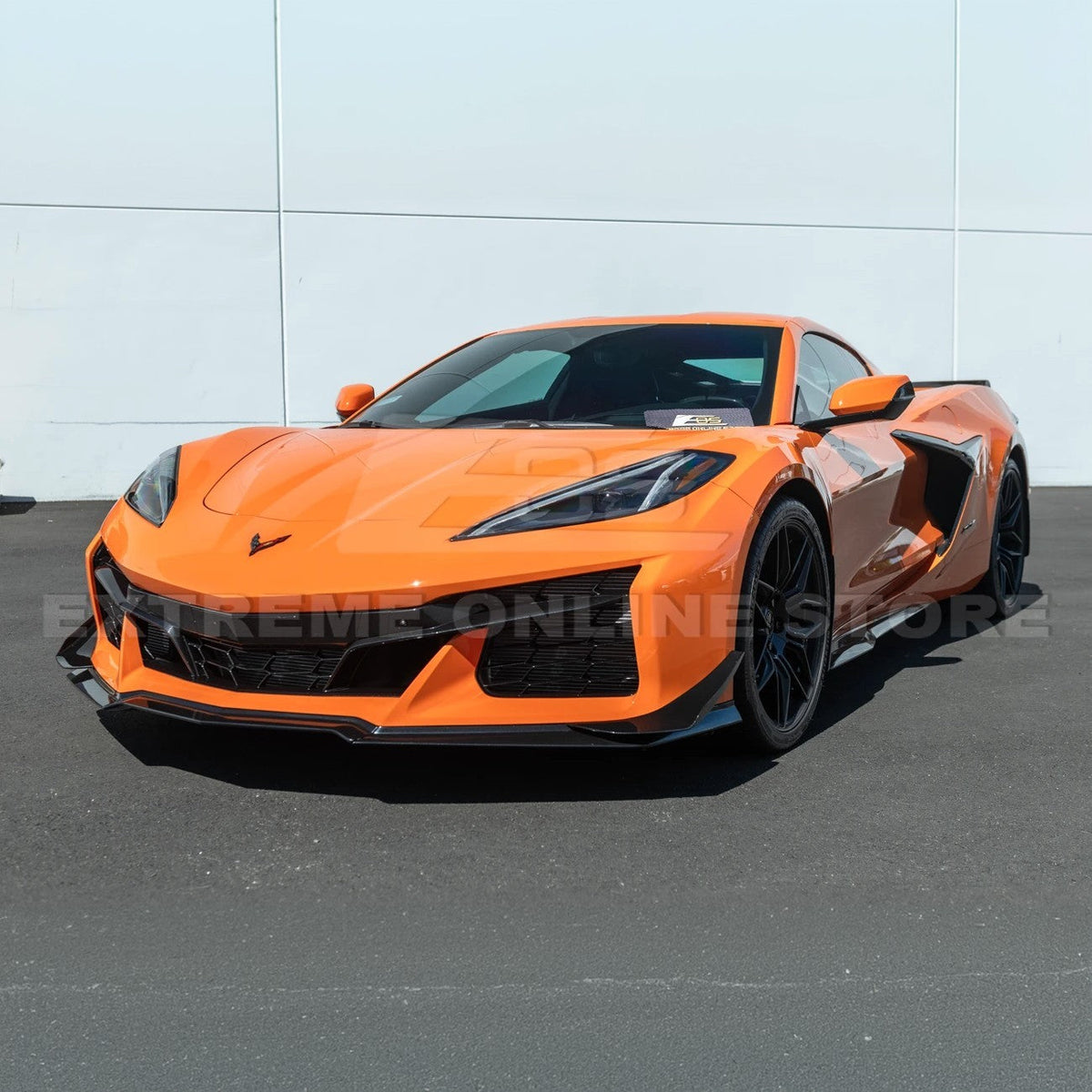 Chevrolet Corvette C8 Z06 / E-Ray DRY CARBON FIBER Front Side Canards image 4