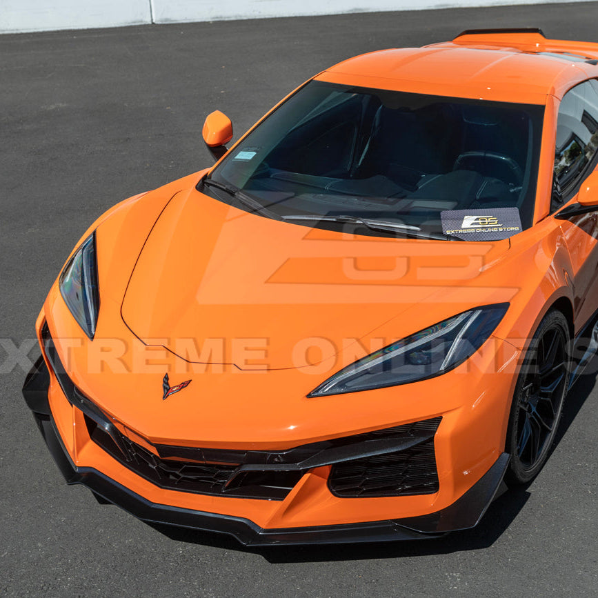 Corvette C8 Z06 / E-Ray DRY CARBON FIBER Front Splitter [Z07 Package] image 29
