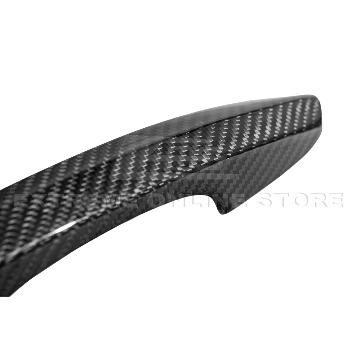 2015-23 Ford Mustang DRY CARBON FIBER Outer Door Handle Cover Set image 17