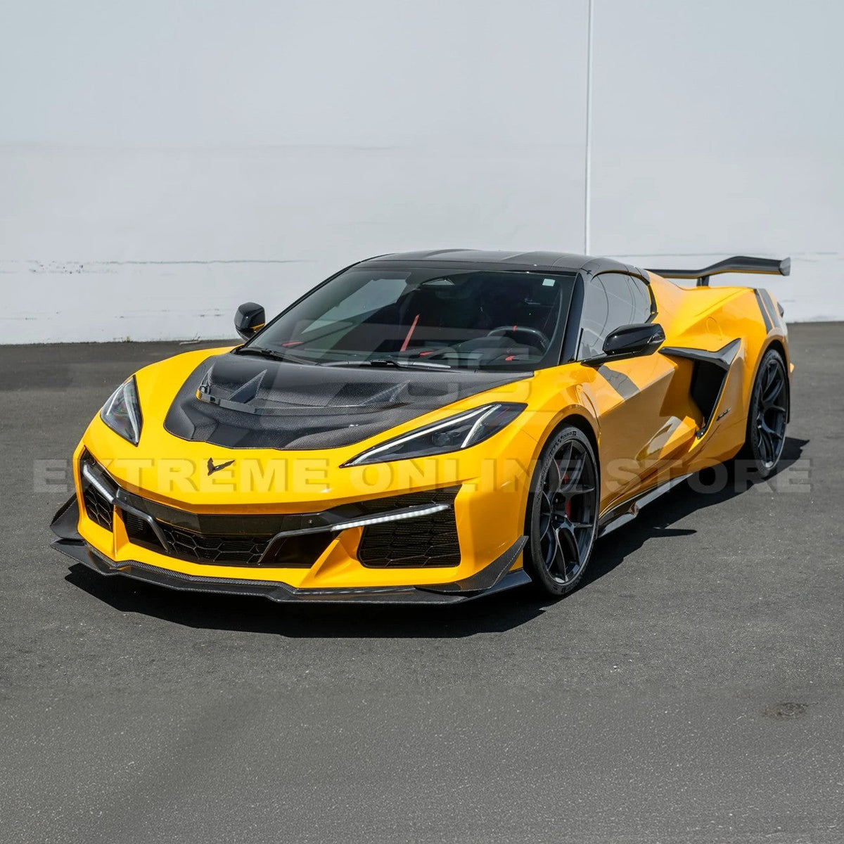 Corvette C8 ZR1 Front Bumper Vented Extractor Hood image 4
