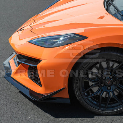 Corvette C8 Z06 / E-Ray DRY CARBON FIBER Front Splitter [Z07 Package] image 36
