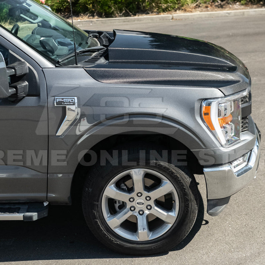 2021-Up Ford F-150 | EOS Performance Front Bumper Cowl Hood Cover image 12