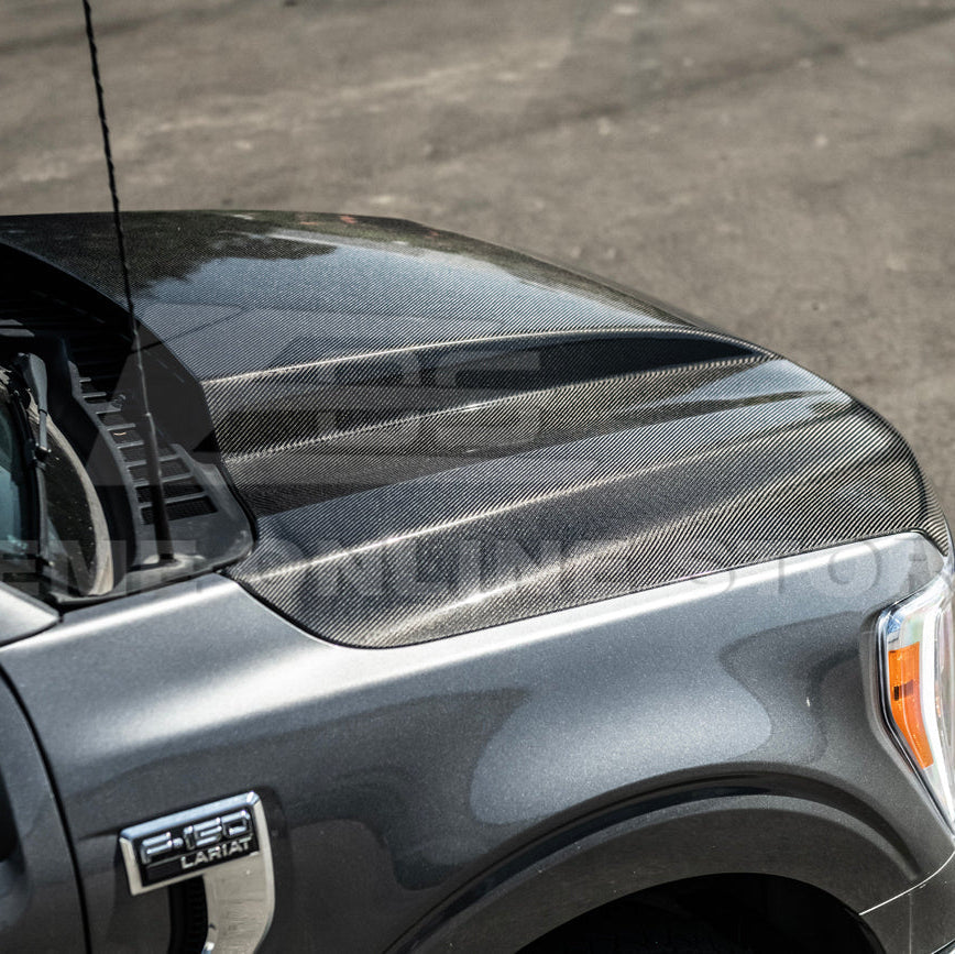 2021-Up Ford F-150 | EOS Performance Front Bumper Cowl Hood Cover image 14