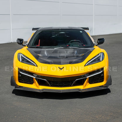 Corvette C8 ZR1 Front Bumper Vented Extractor Hood image 6