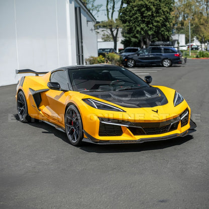 Corvette C8 ZR1 Front Bumper Vented Extractor Hood image 8