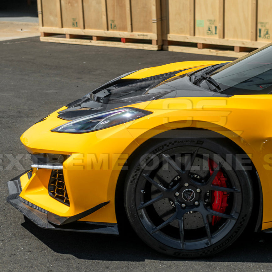 Corvette C8 ZR1 Front Bumper Vented Extractor Hood image 10