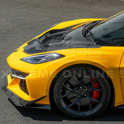 Corvette C8 ZR1 Front Bumper Vented Extractor Hood image 11