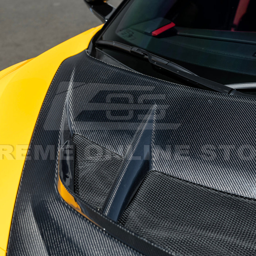 Corvette C8 ZR1 Front Bumper Vented Extractor Hood image 14