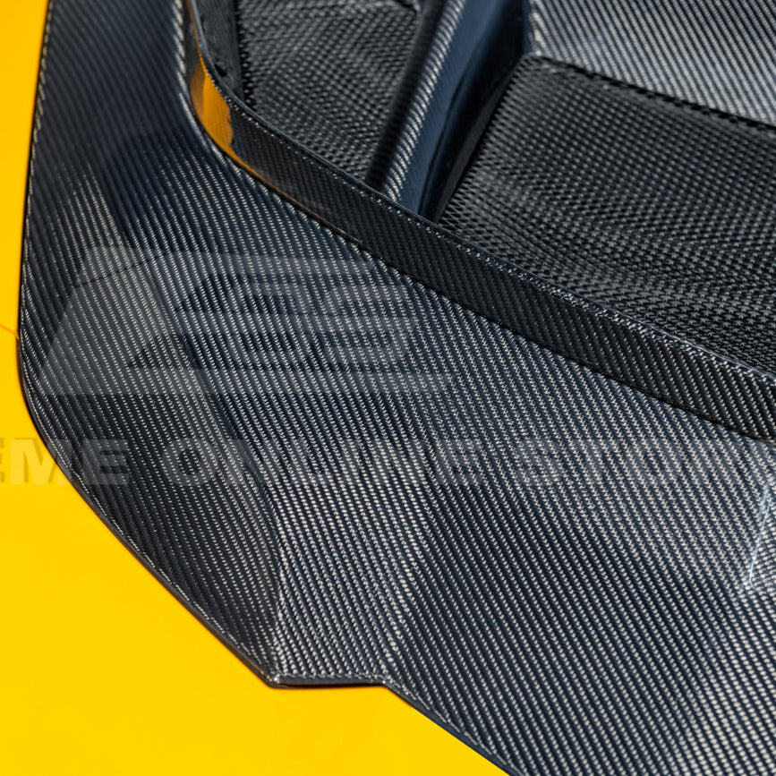 Corvette C8 ZR1 Front Bumper Vented Extractor Hood image 16