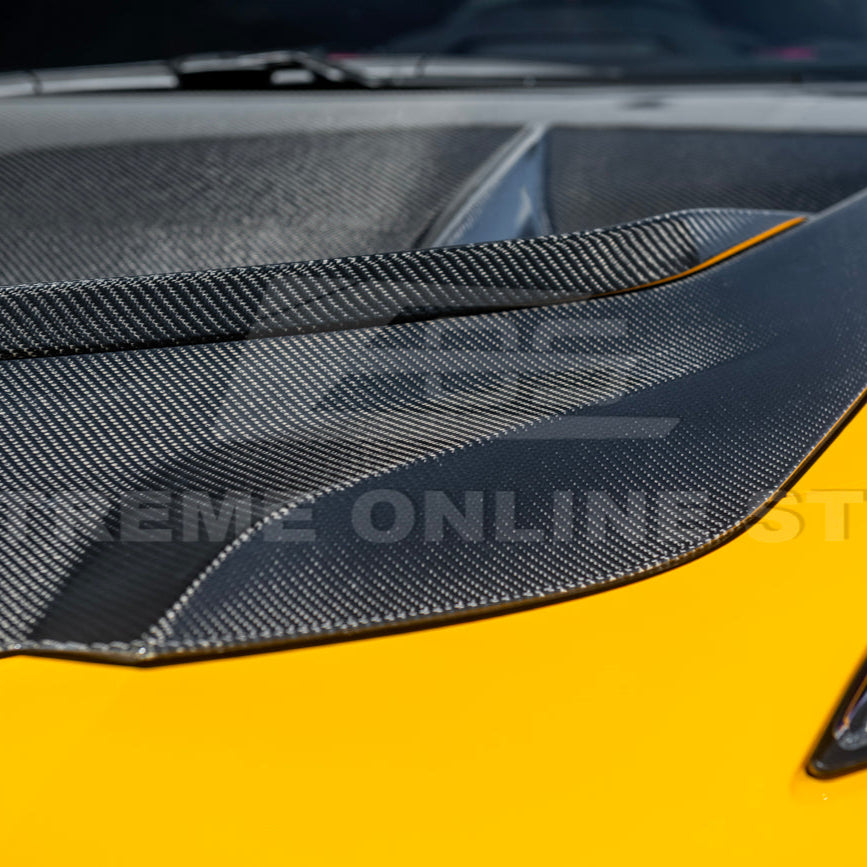 Corvette C8 ZR1 Front Bumper Vented Extractor Hood image 17