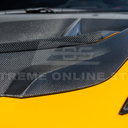 Corvette C8 ZR1 Front Bumper Vented Extractor Hood image 17