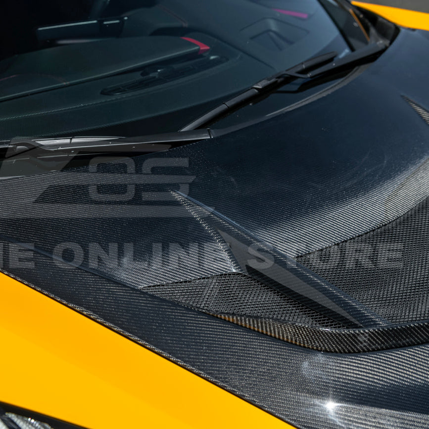 Corvette C8 ZR1 Front Bumper Vented Extractor Hood image 19