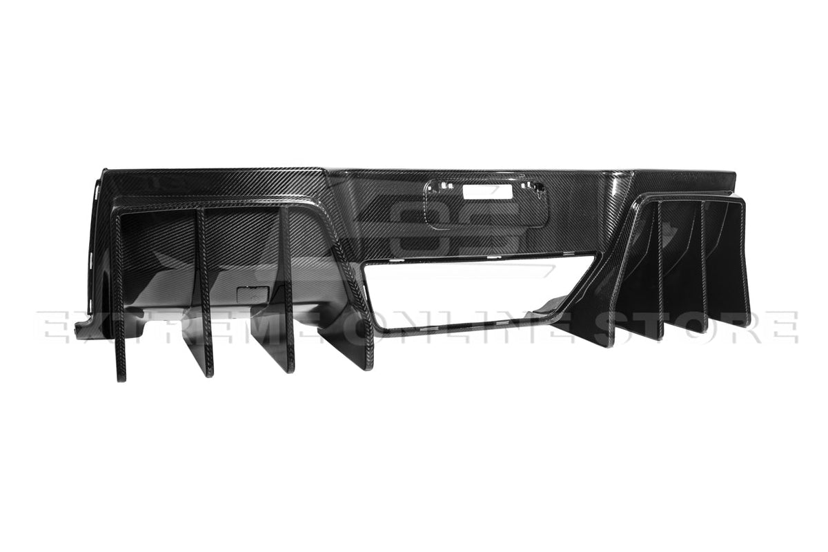 Corvette C7 Track Package Rear Bumper Finned Diffuser image 12