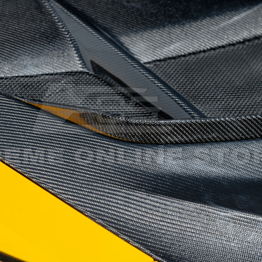 Corvette C8 ZR1 Front Bumper Vented Extractor Hood image 21