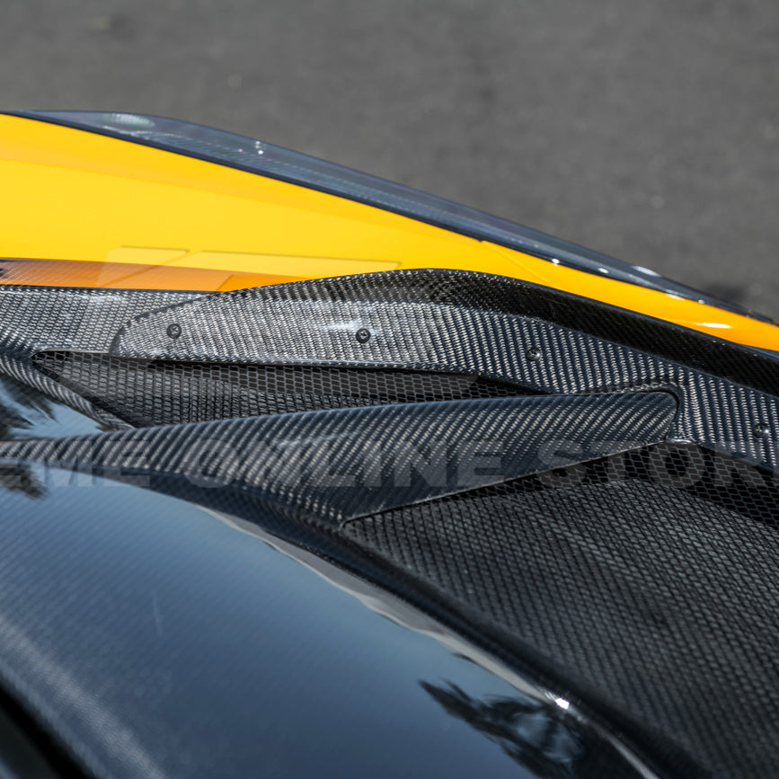 Corvette C8 ZR1 Front Bumper Vented Extractor Hood image 27