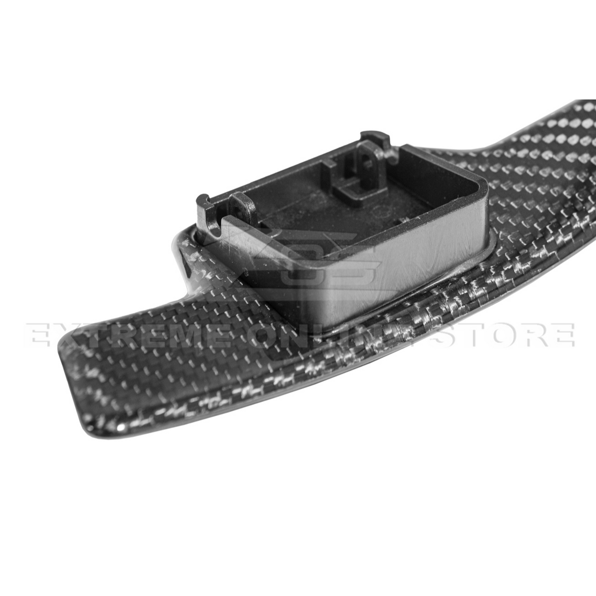 2020-Up Corvette C8 DRY CARBON FIBER Steering Wheel Paddle Shifters Replacement image 17