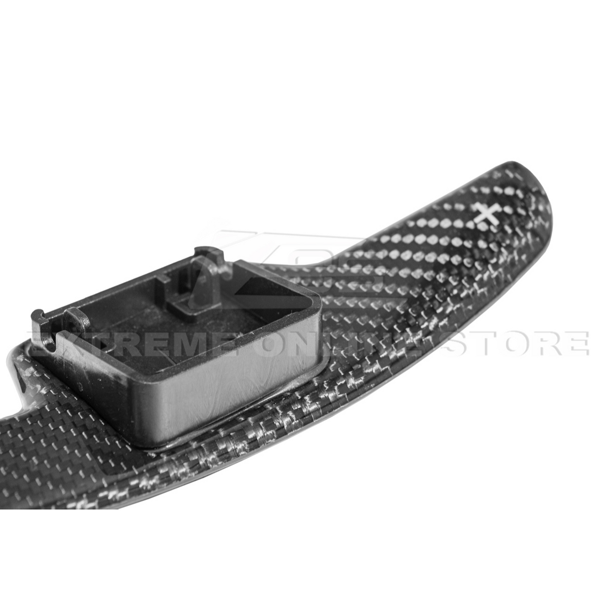 2020-Up Corvette C8 DRY CARBON FIBER Steering Wheel Paddle Shifters Replacement image 18