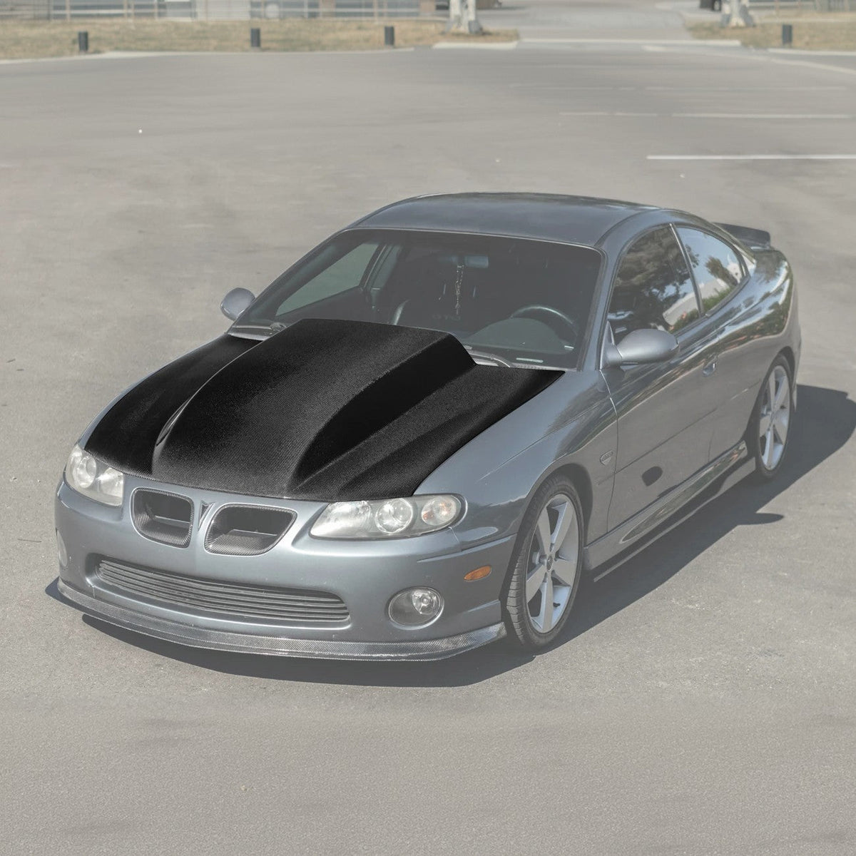 2004-06 Pontiac GTO 5 Inches Cowl Raised Front Bumper Hood Cover image 1