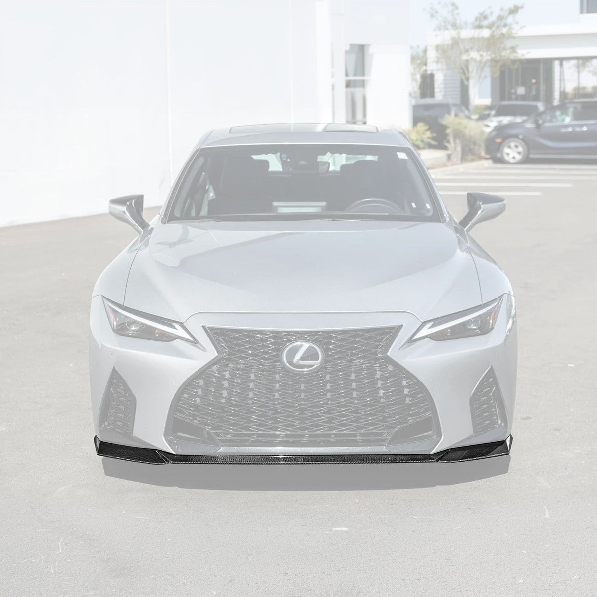 2021-Up Lexus IS Novel Style Front Bumper Lip Splitter image 3