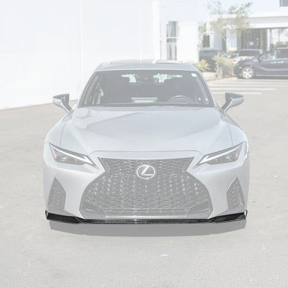 2021-Up Lexus IS Novel Style Front Bumper Lip Splitter image 3