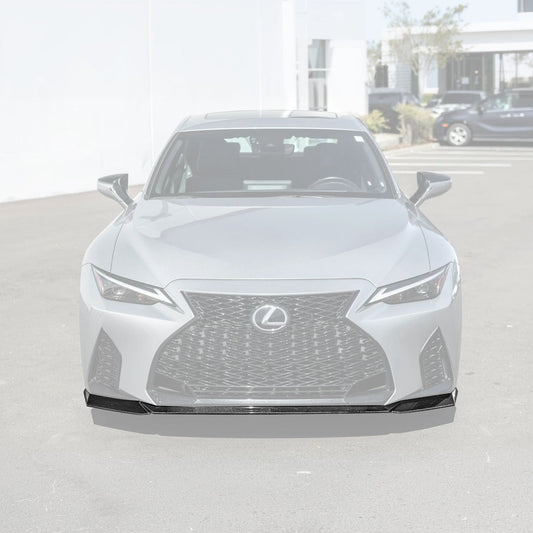 2021-Up Lexus IS Novel Style Front Bumper Lip Splitter image 1