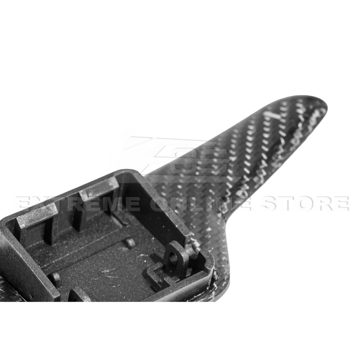 2020-Up Corvette C8 DRY CARBON FIBER Steering Wheel Paddle Shifters Replacement image 20