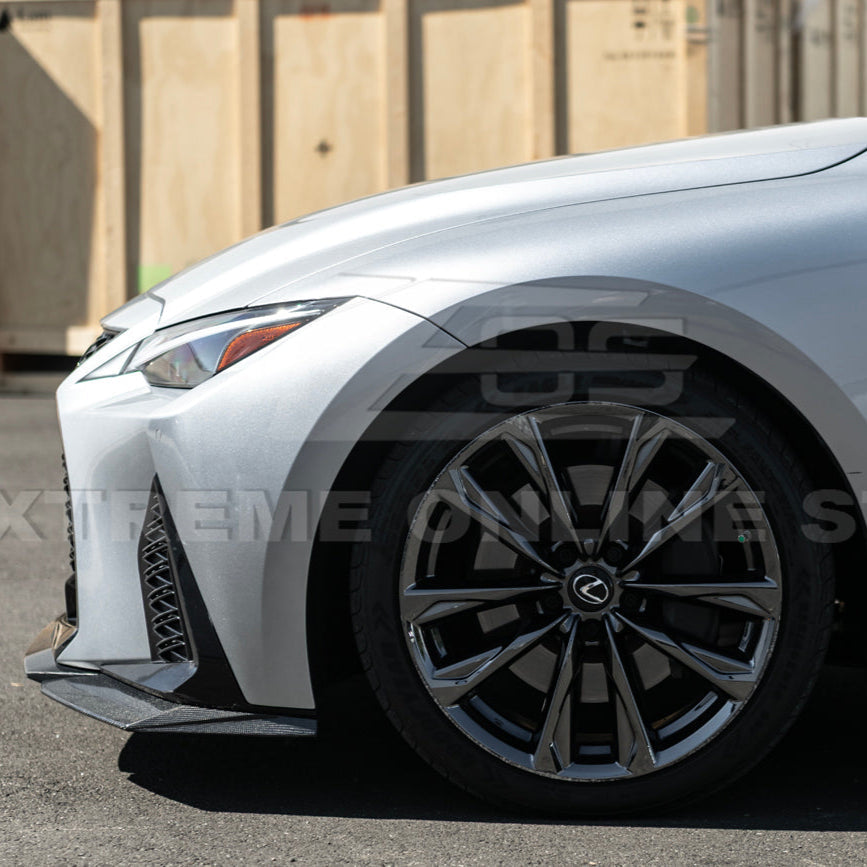 2021-Up Lexus IS Novel Style Front Bumper Lip Splitter image 8