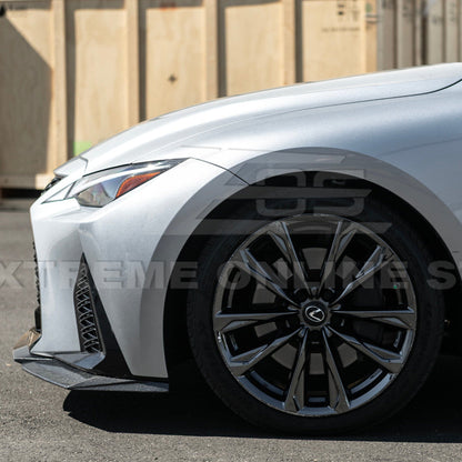 2021-Up Lexus IS Novel Style Front Bumper Lip Splitter image 8