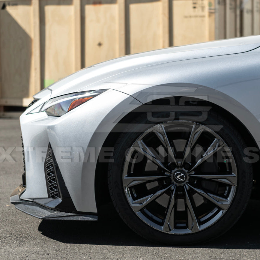 2021-Up Lexus IS Novel Style Front Lip Splitter Side Skirts image 10