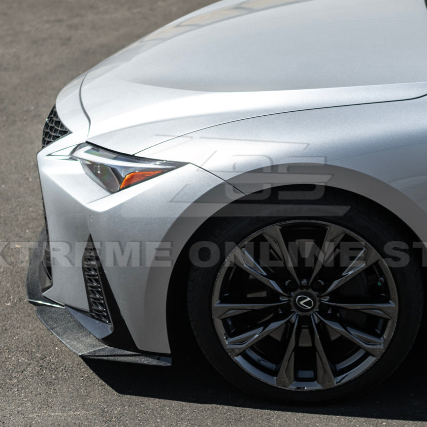 2021-Up Lexus IS Novel Style Front Lip Splitter Side Skirts image 11