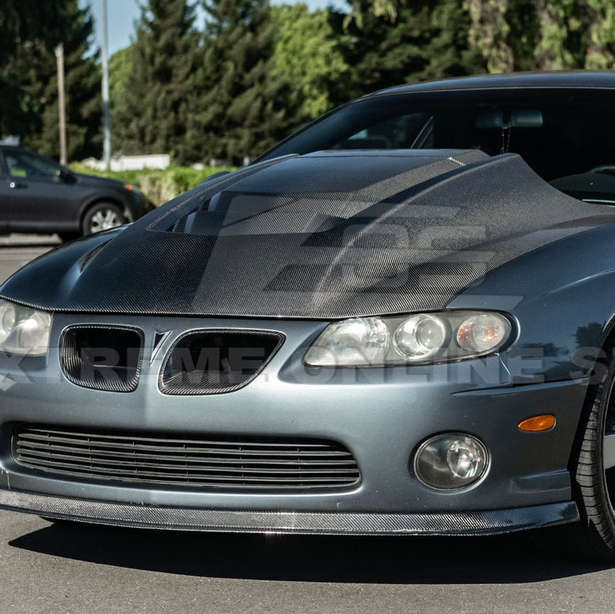 2004-06 Pontiac GTO ZR1 Style Front Bumper Hood Vented Cover image 5