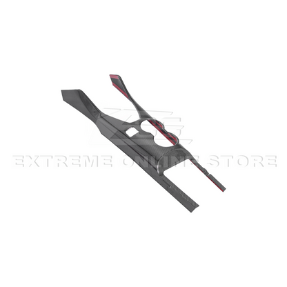 2024-Up Ford Mustang DRY CARBON FIBER All Inclusive Center Console Cover image 15