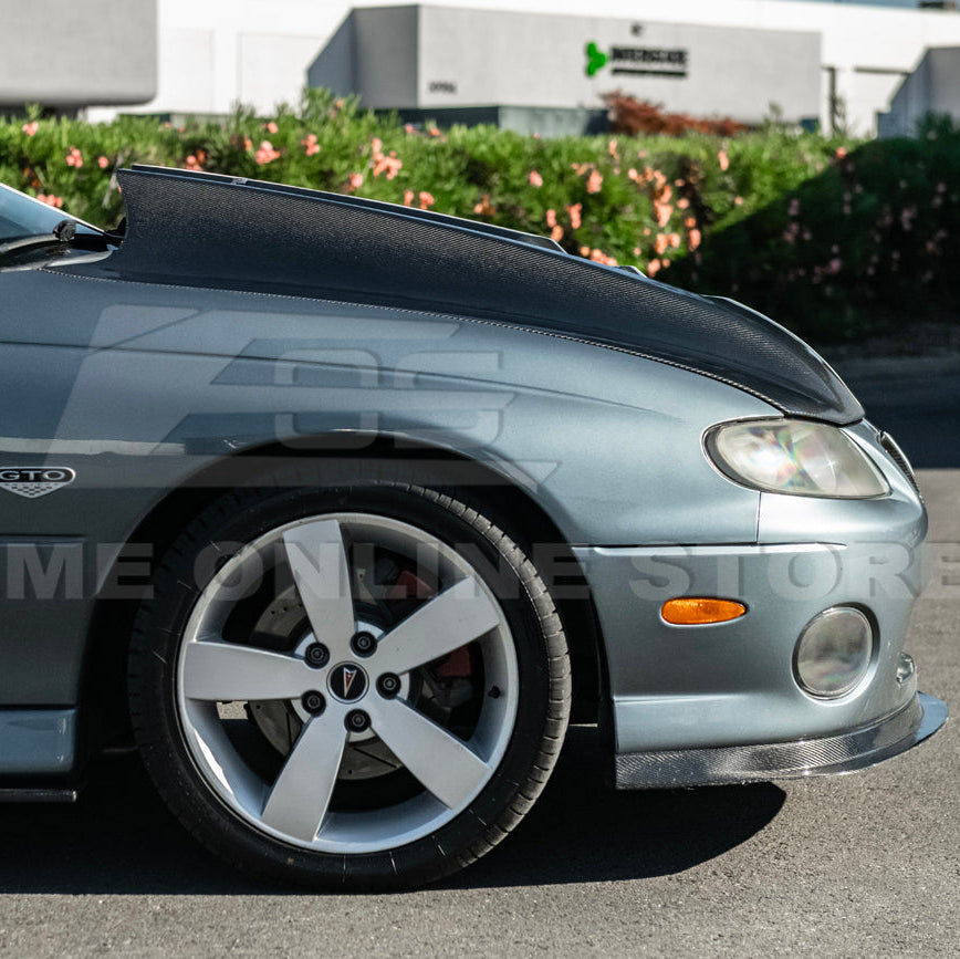 2004-06 Pontiac GTO ZR1 Style Front Bumper Hood Vented Cover image 11