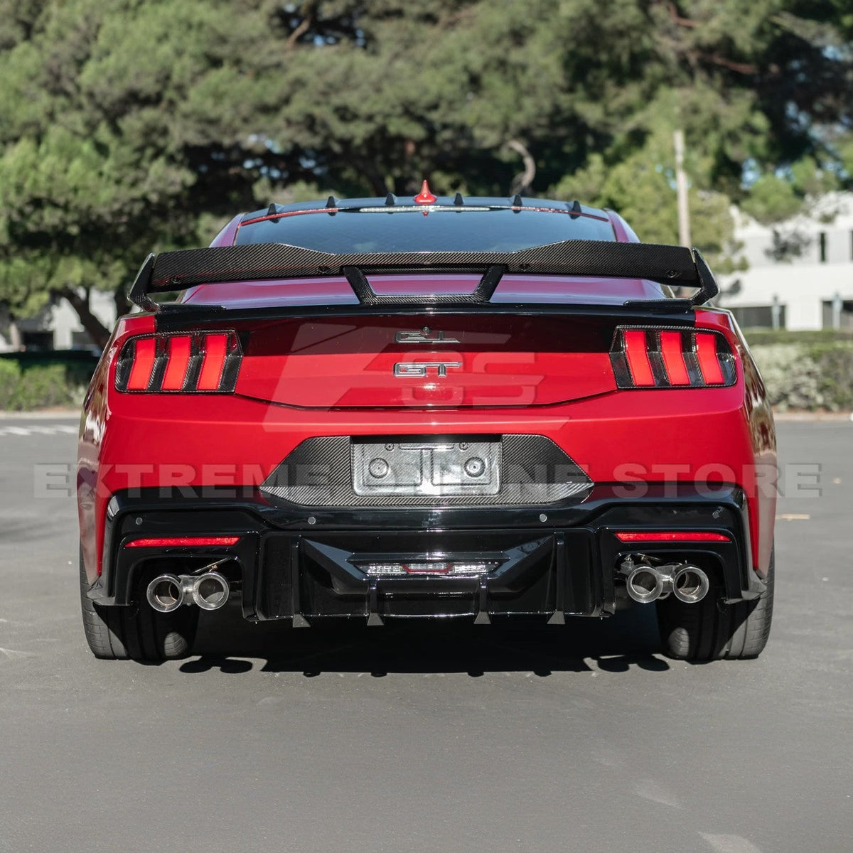 2024-Up Mustang Dark Horse Handling Package Rear Spoiler image 60