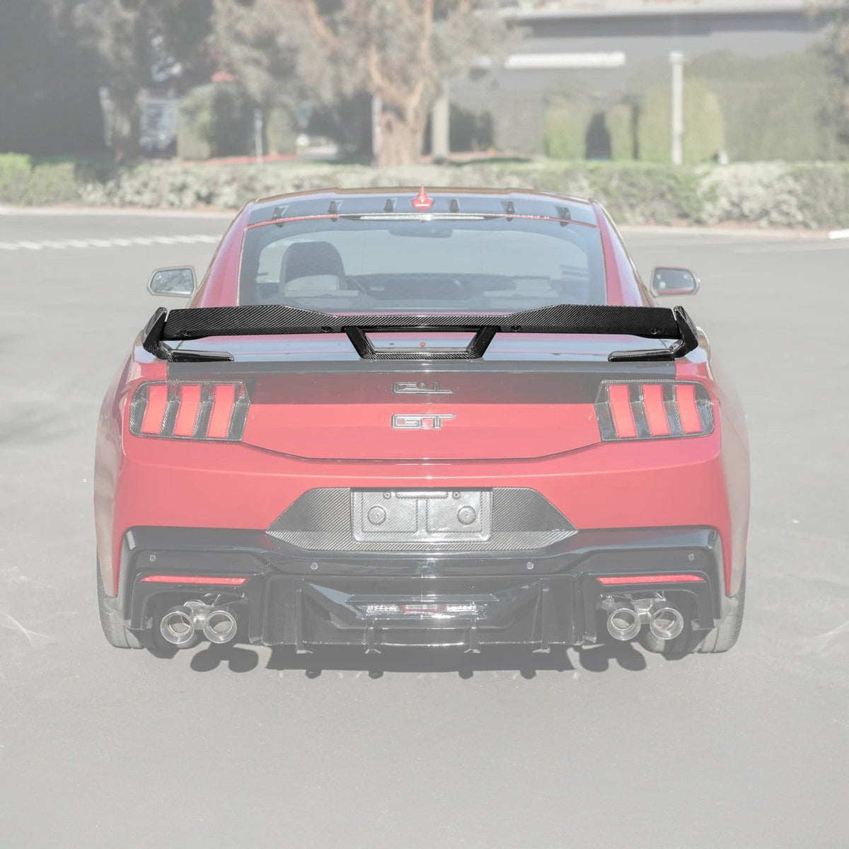2024-Up Mustang Dark Horse Handling Package Rear Spoiler image 56