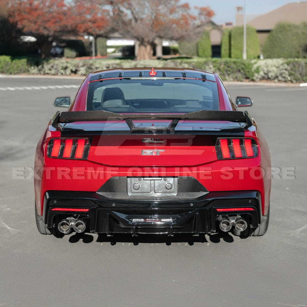 2024-Up Mustang Dark Horse Handling Package Rear Spoiler image 59