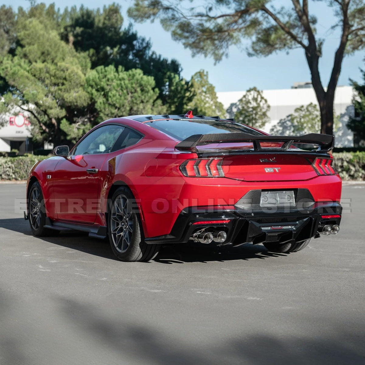 2024-Up Mustang Dark Horse Handling Package Rear Spoiler image 61