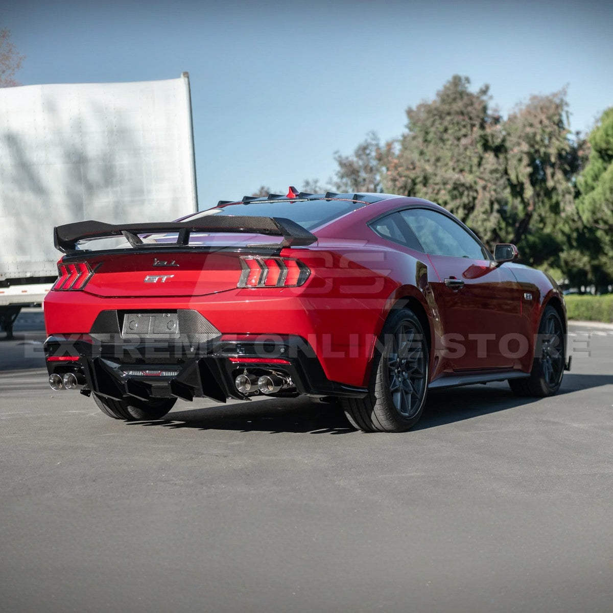 2024-Up Mustang Dark Horse Handling Package Rear Spoiler image 57