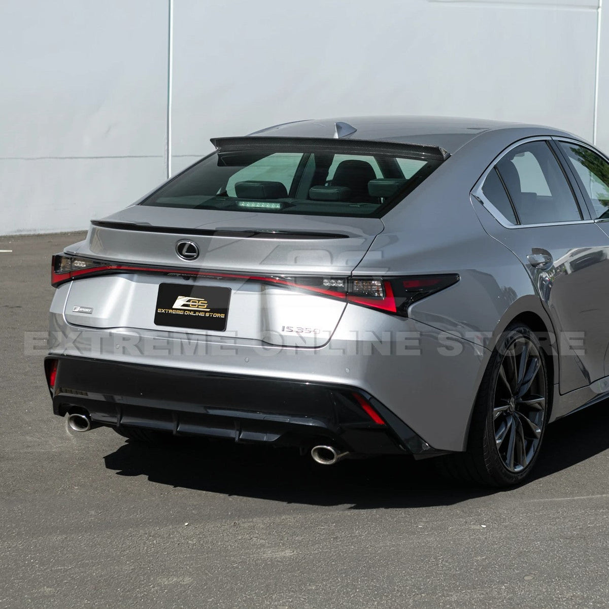 2021-Up Lexus IS Add On Rear Roof Top Window Spoiler image 9