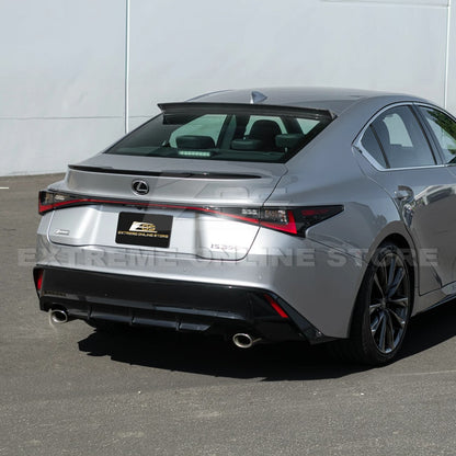 2021-Up Lexus IS Add On Rear Roof Top Window Spoiler image 9