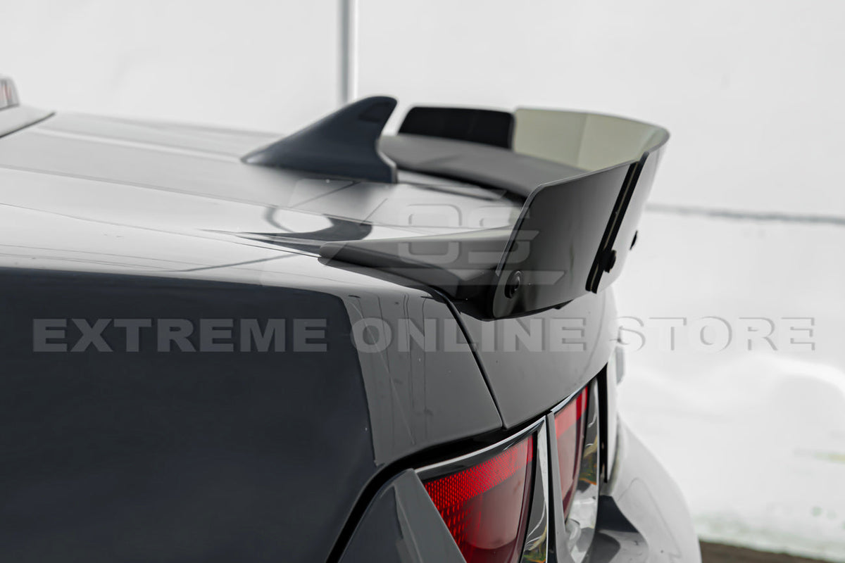 2010-13 Camaro Smoke Tinted Wickerbill Spoiler image 6