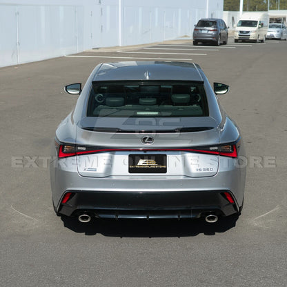 2021-Up Lexus IS Add On Rear Roof Top Window Spoiler image 6