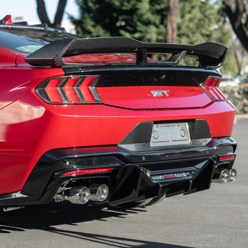 2024+ Ford Mustang V3 Rear Bumper Diffuser image 10