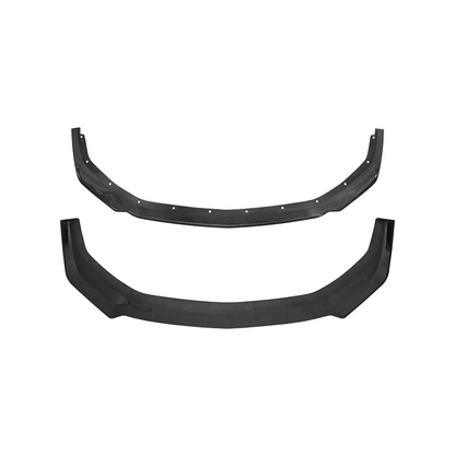 2024-Up Ford Mustang Performance Pack CARBON FIBER Upper Lower Front Lip Splitter image 20