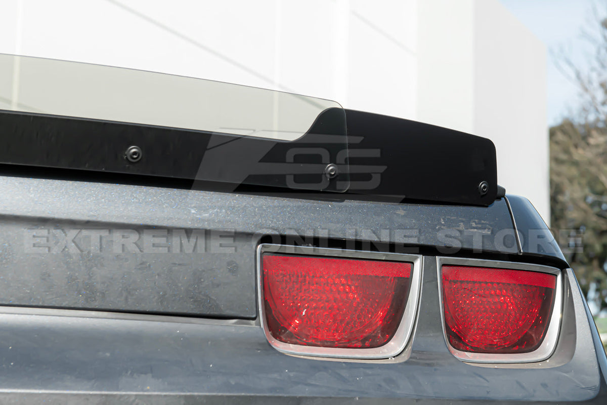 2010-13 Camaro Smoke Tinted Wickerbill Spoiler image 5